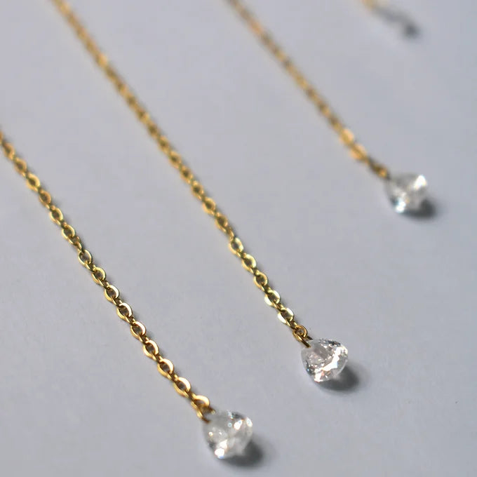 Collar Lágrimas Brillo