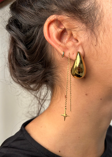 Mini pendiente cadena