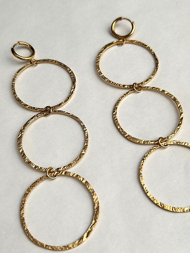 Pendientes Triple Aro II